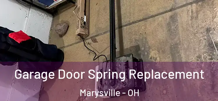  Garage Door Spring Replacement Marysville - OH